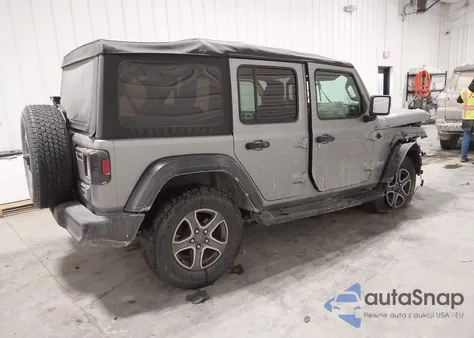 2020 Jeep Wrangler Unlimited Sport S 4X4 из США, поврежденный, VIN 1C4HJXDG1LW155979